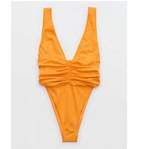 Aerie Swimsuit SizeS Orange